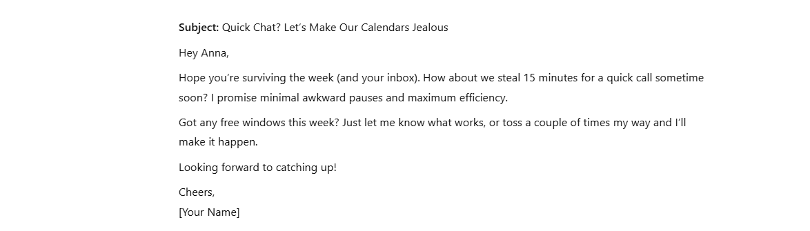email example