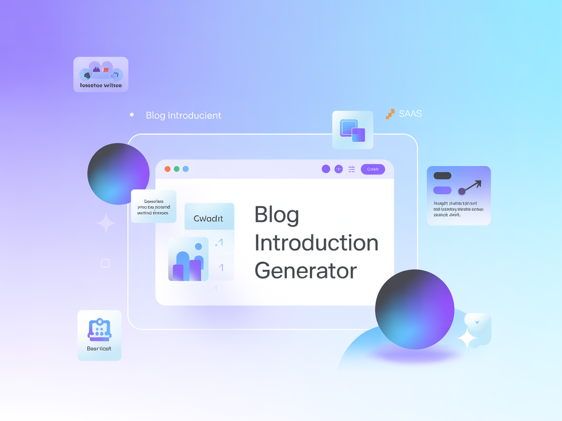 AI Blog Introduction Generator & Content Planner