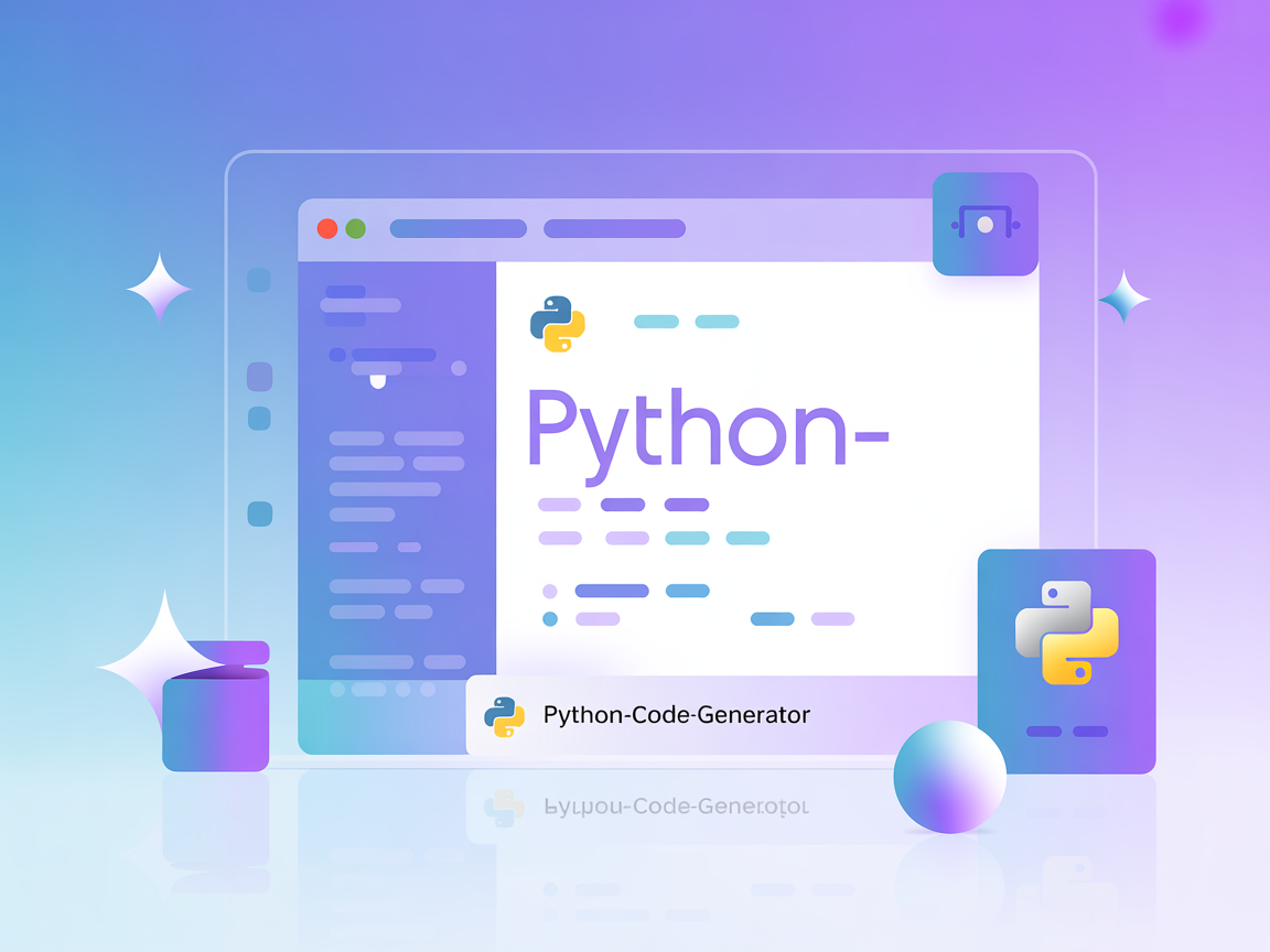 AI Python Code Generator