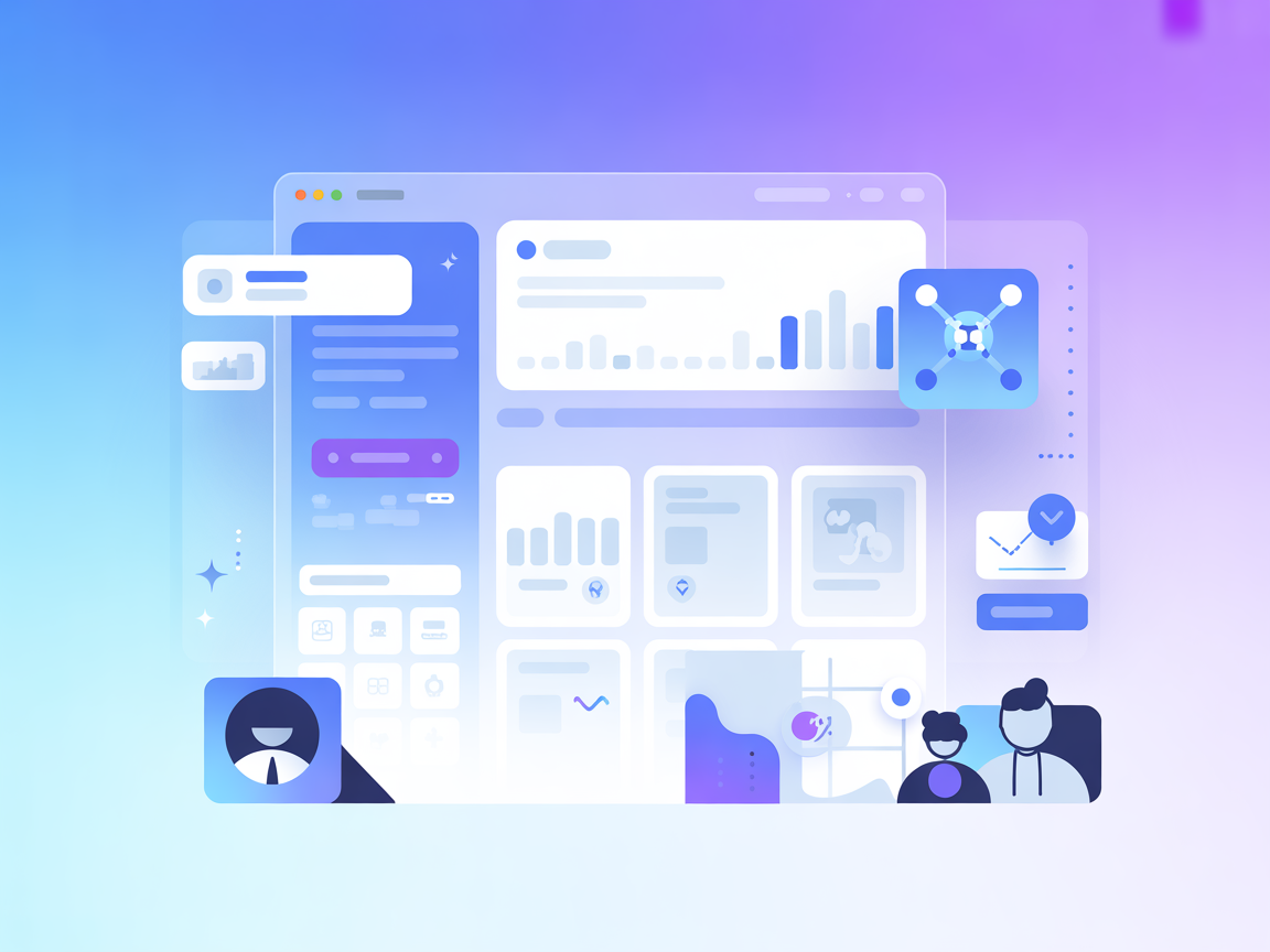 Vector icons for project and issue management