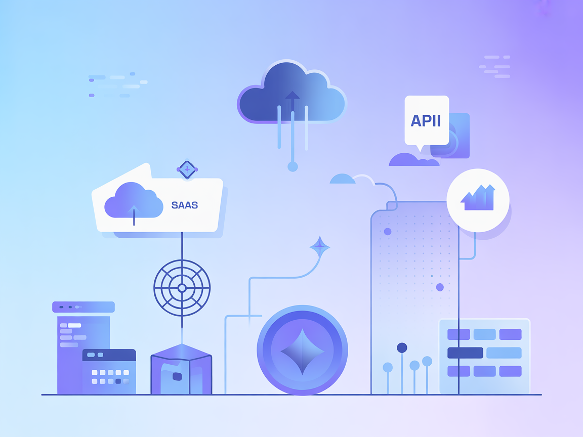 Configuration and deployment minimalist illustration
