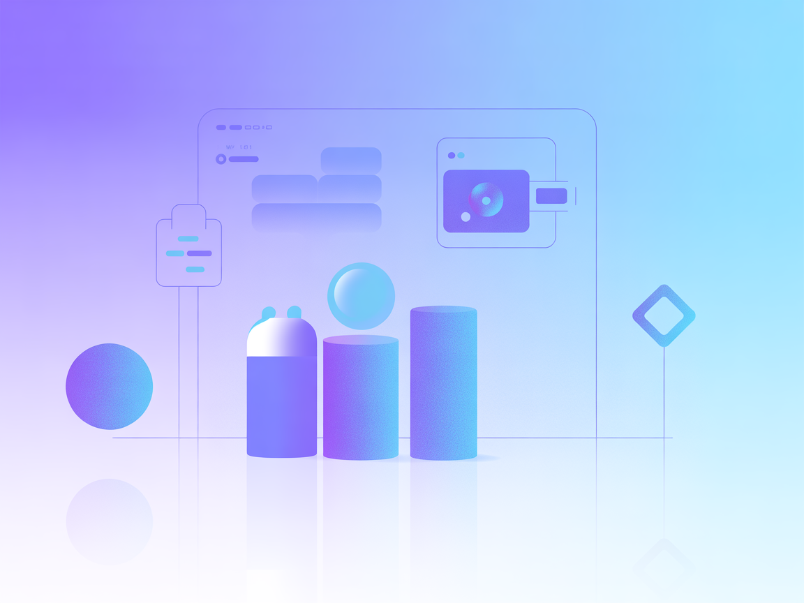 Minimalist vector illustration representing Baidu AI Search integration