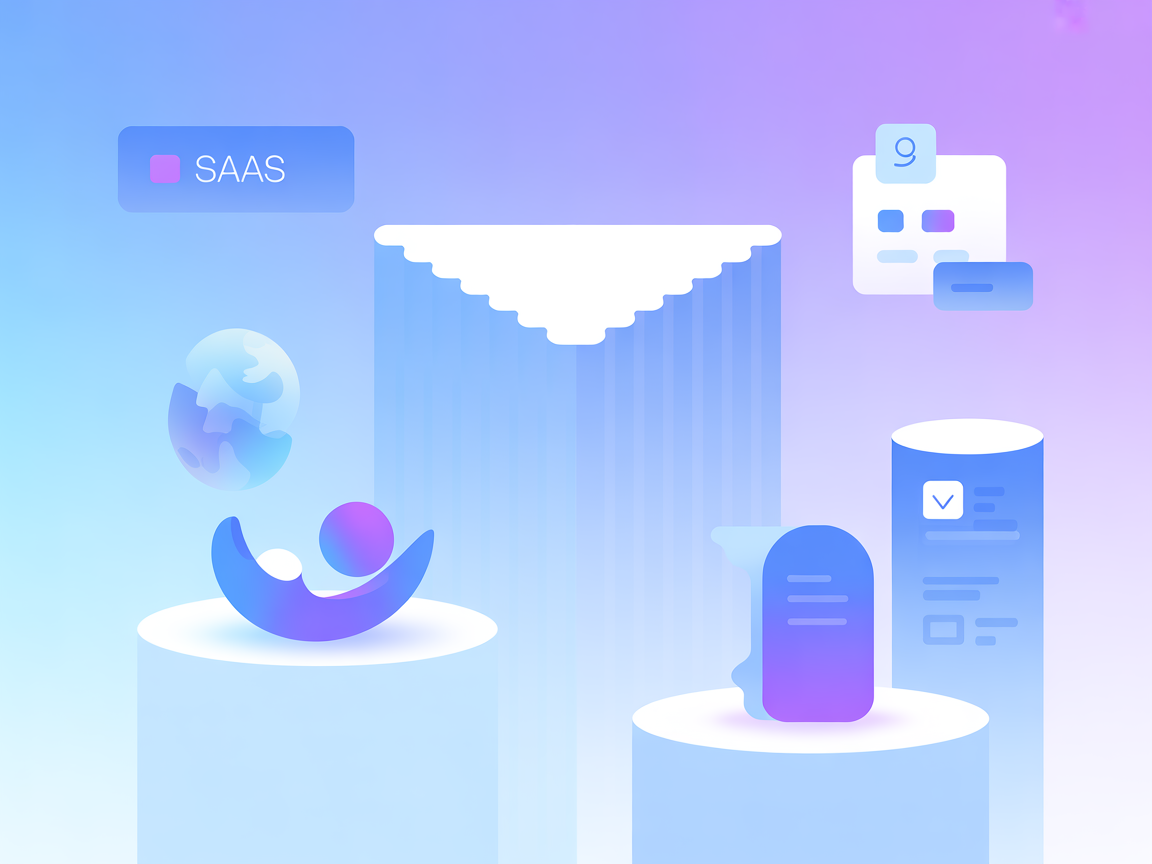 Vector illustration of automated cloud infrastructure setup