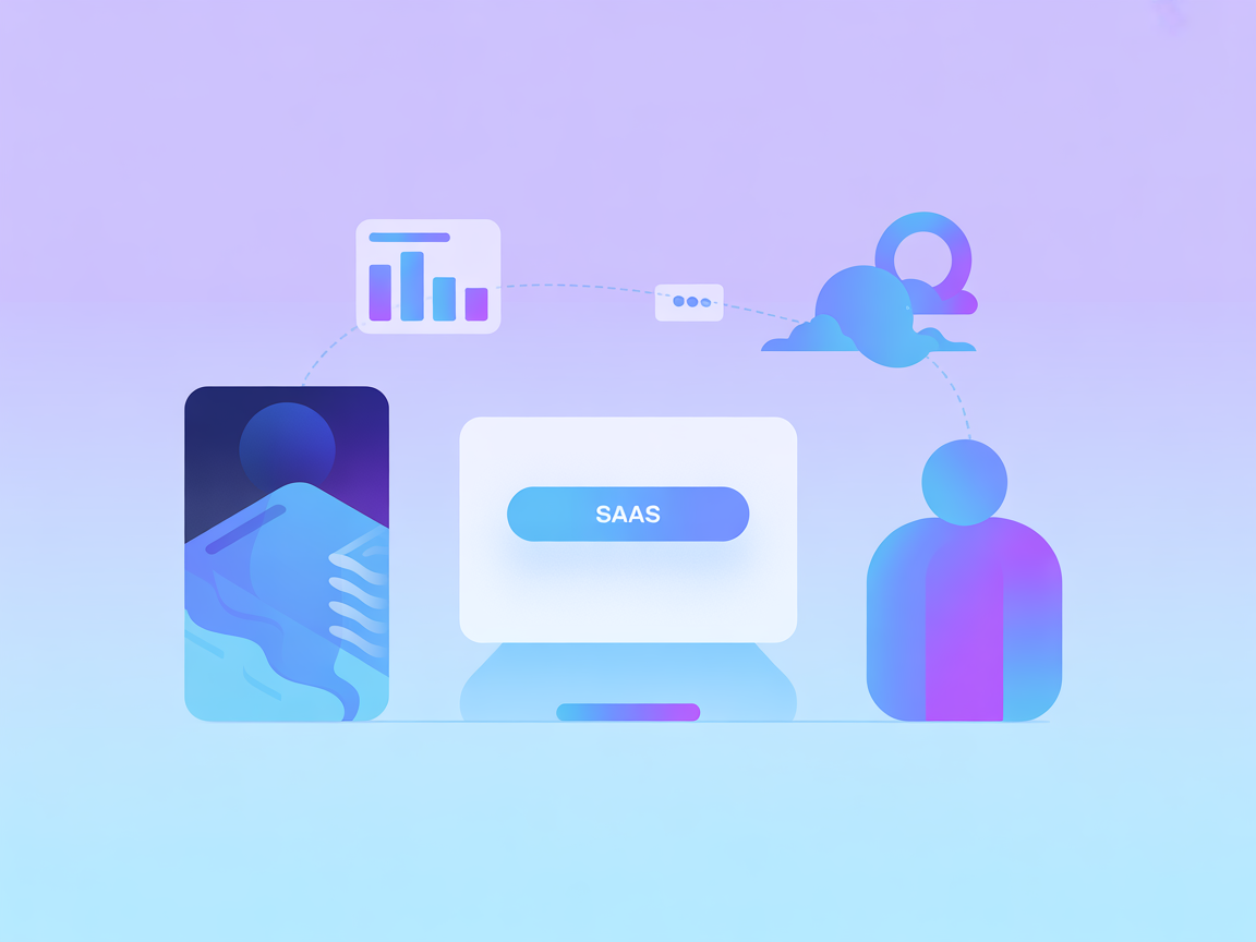 Minimalist vector illustration representing Microsoft Teams integration