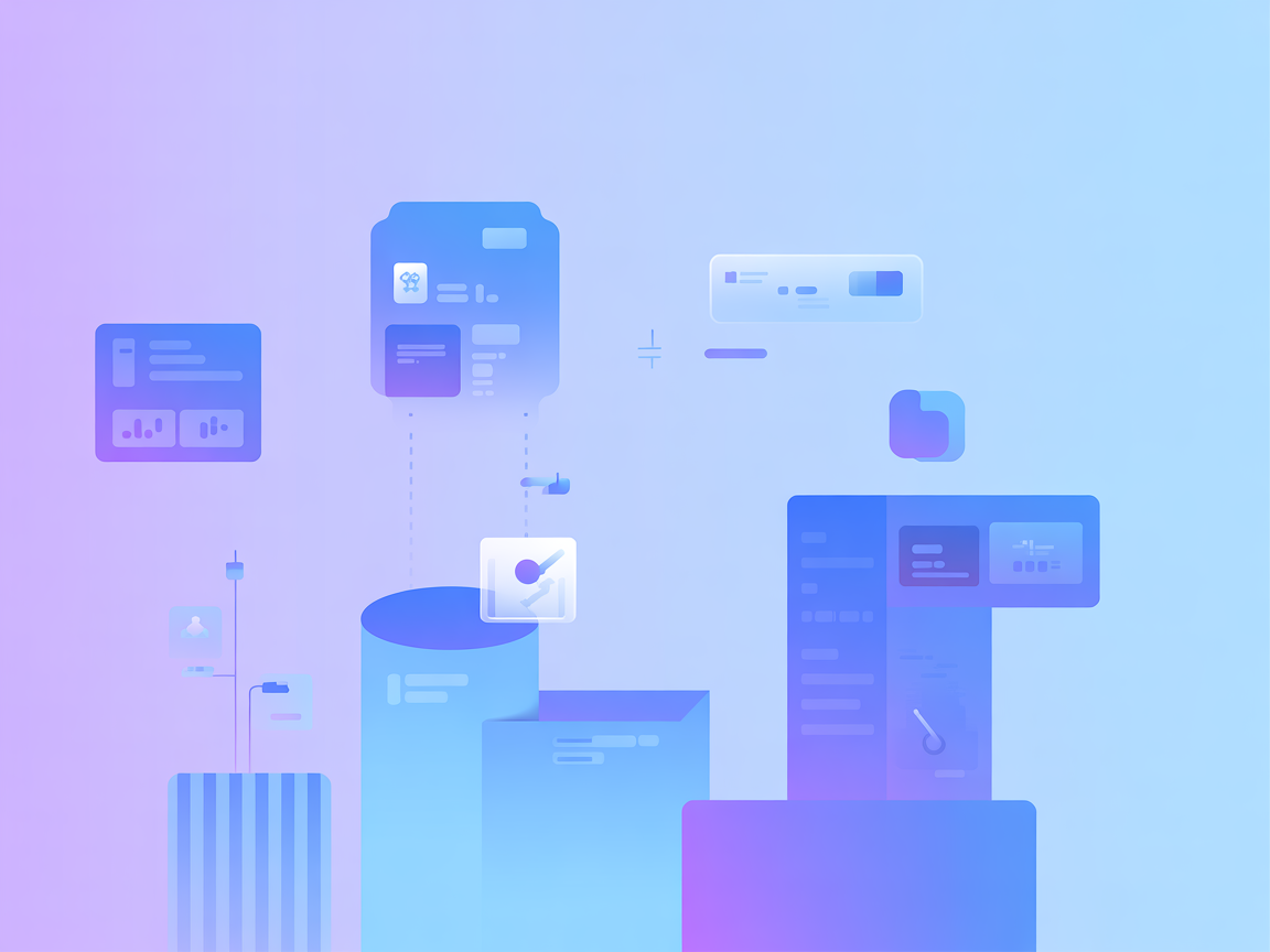 Minimalist illustration for Keboola AI integration