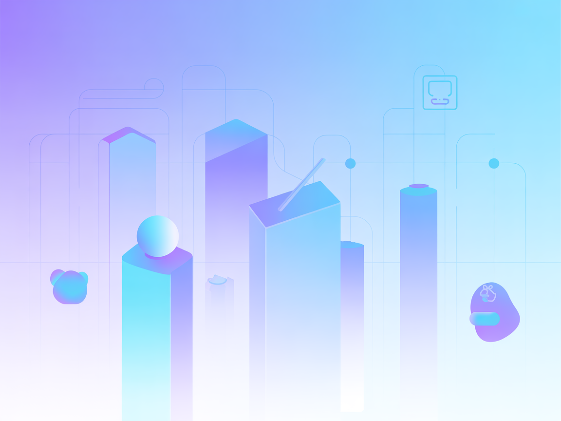 Minimalist vector illustration for multi-turn AI conversations