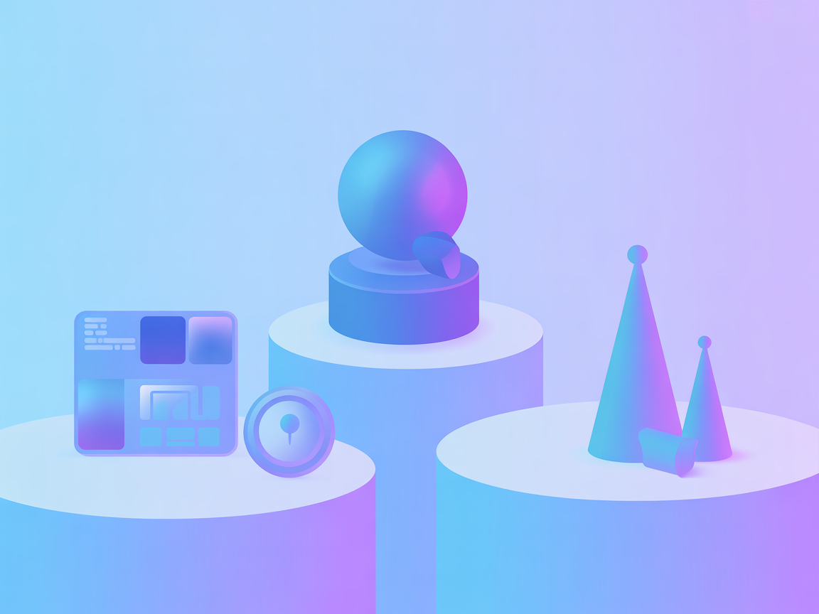 Minimalist server setup illustration