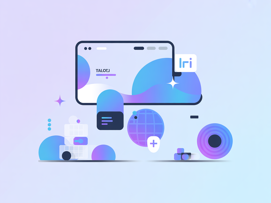 Vector illustration showing automation workflow being activated by AI