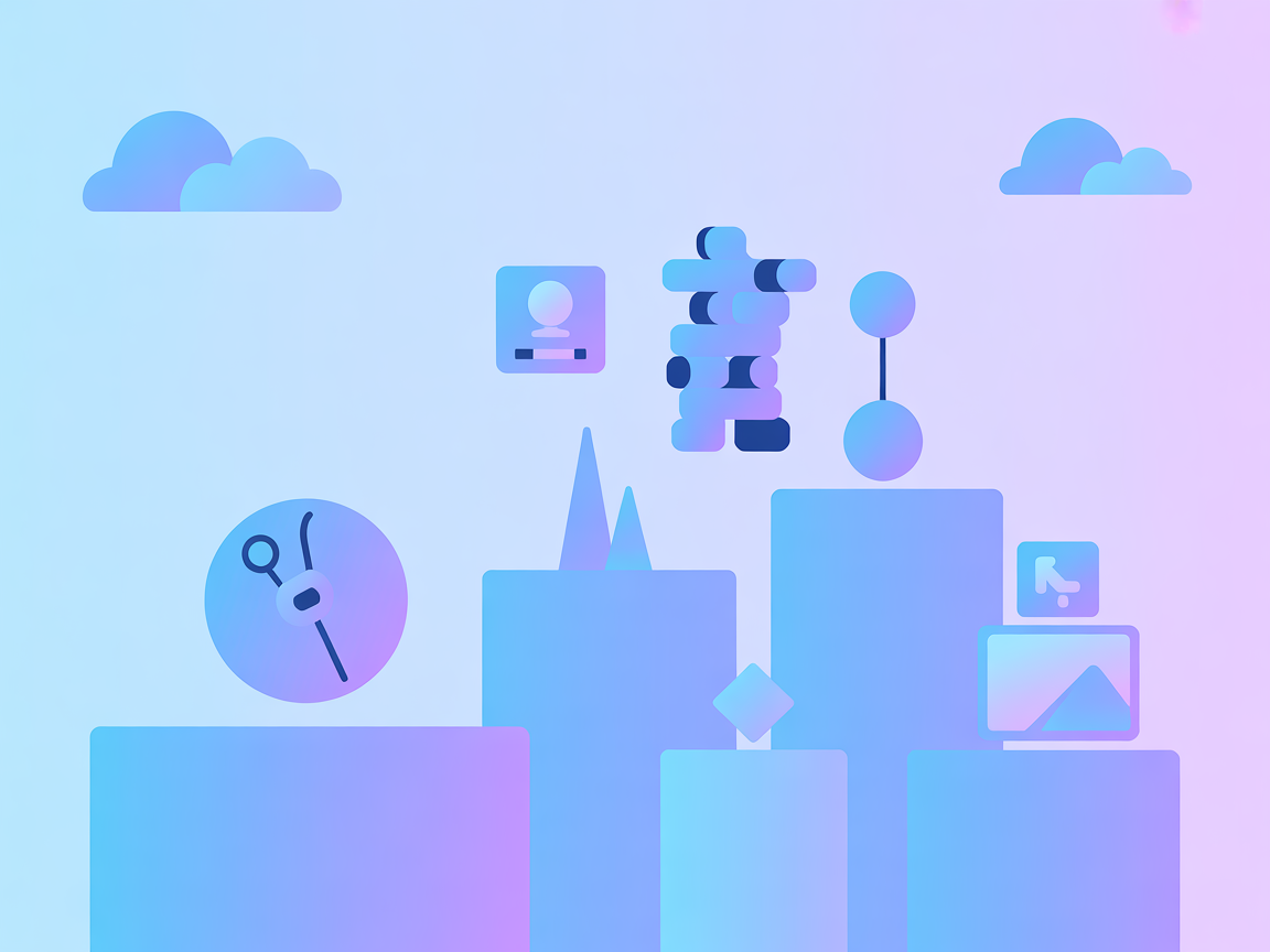 Minimalist illustration representing Alibaba Cloud RDS automation and management