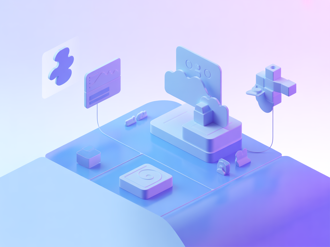 Minimalist vector illustration representing Solana blockchain agent integration