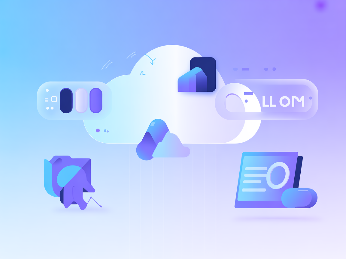 Minimalist illustration of API endpoints and integration tools