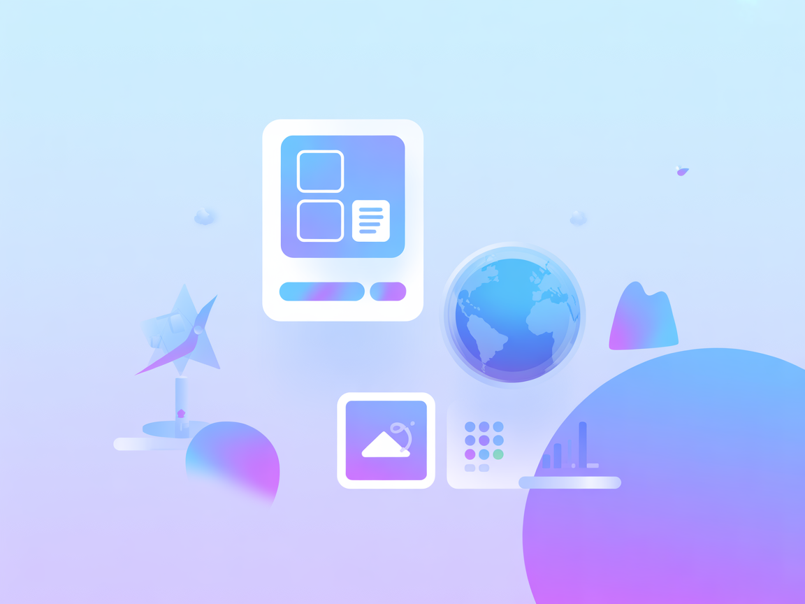 Minimalist vector illustration representing Dynatrace MCP integration, with observability and AI symbols