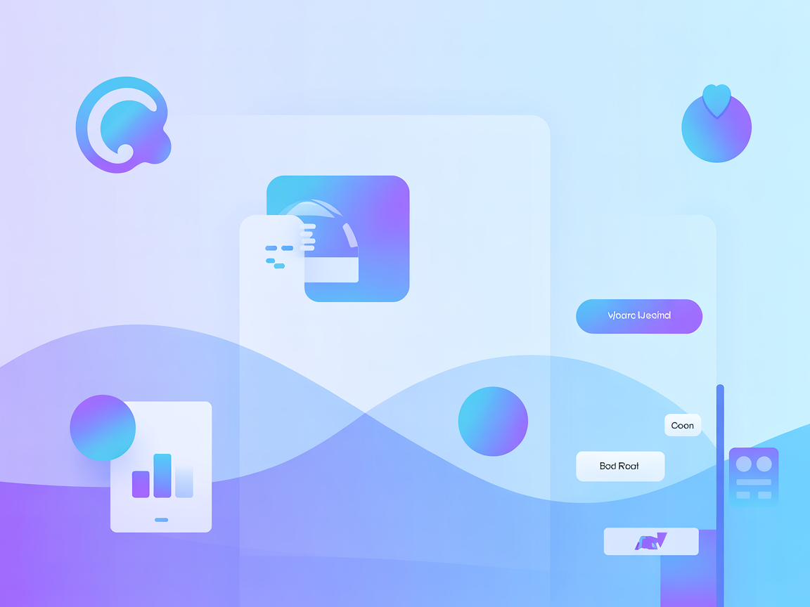 Minimalist SaaS integration and collaboration illustration