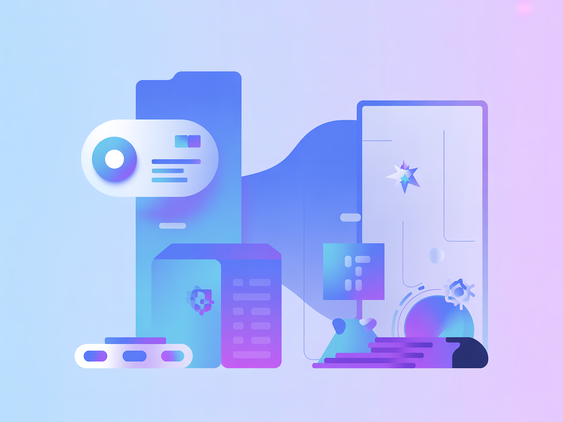 Minimalist vector illustration representing Salesforce integration