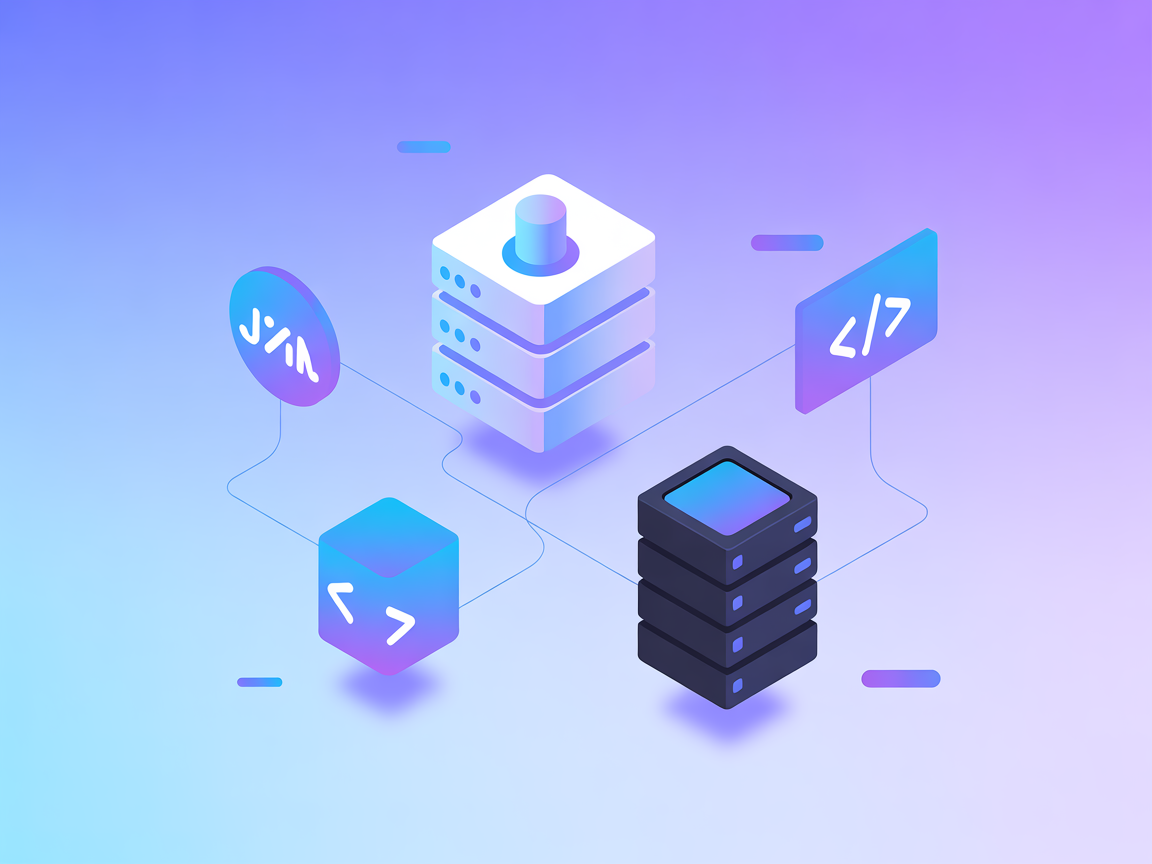 Minimalist illustration of developer API toolset