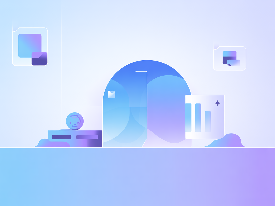 Minimalist terminal and file management illustration