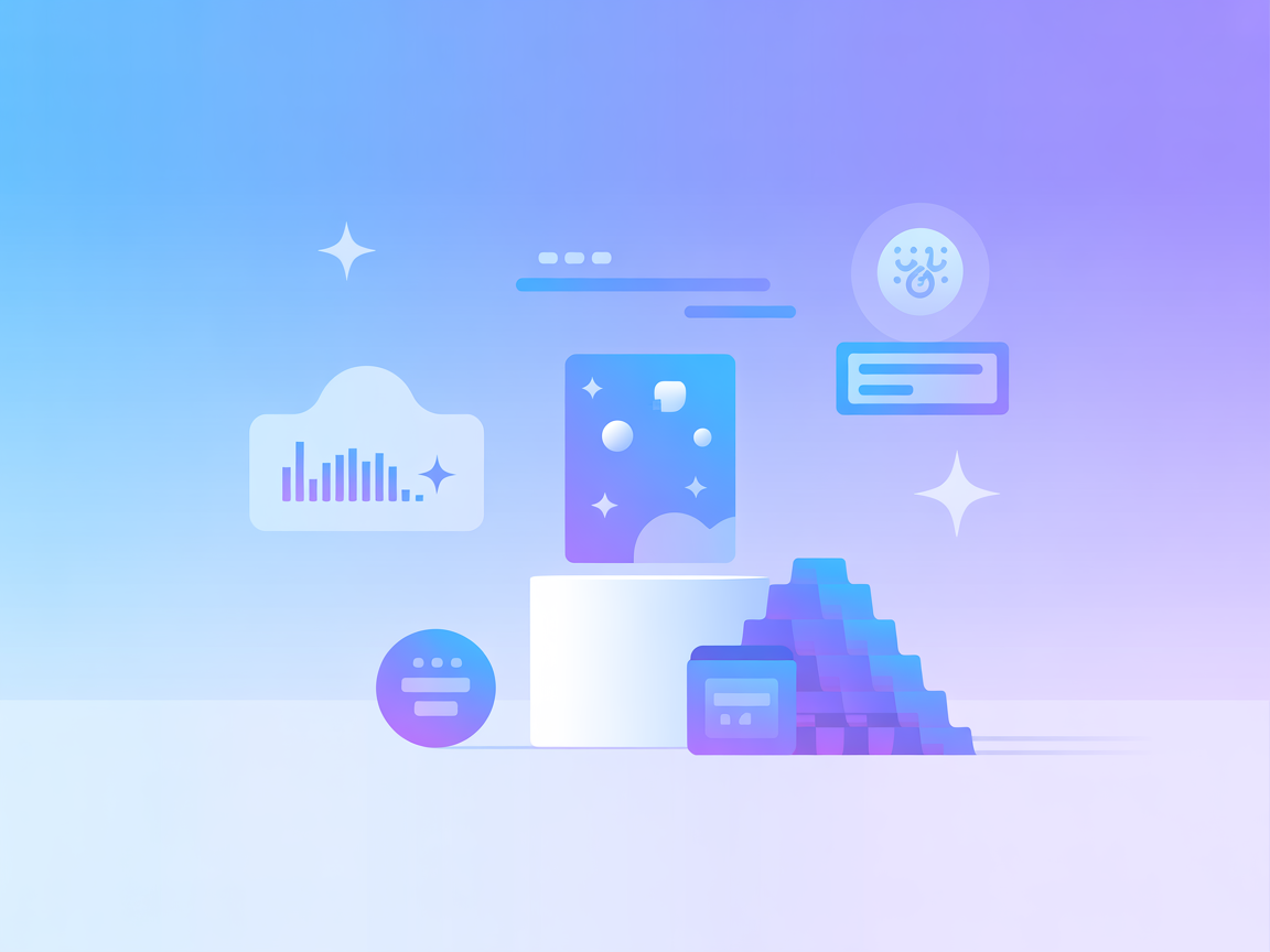 Vector illustration showing centralized dashboard and server icons