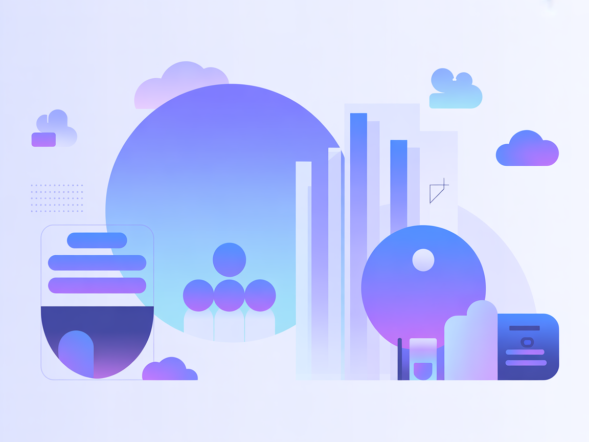 Minimalist vector showing API files and exploration