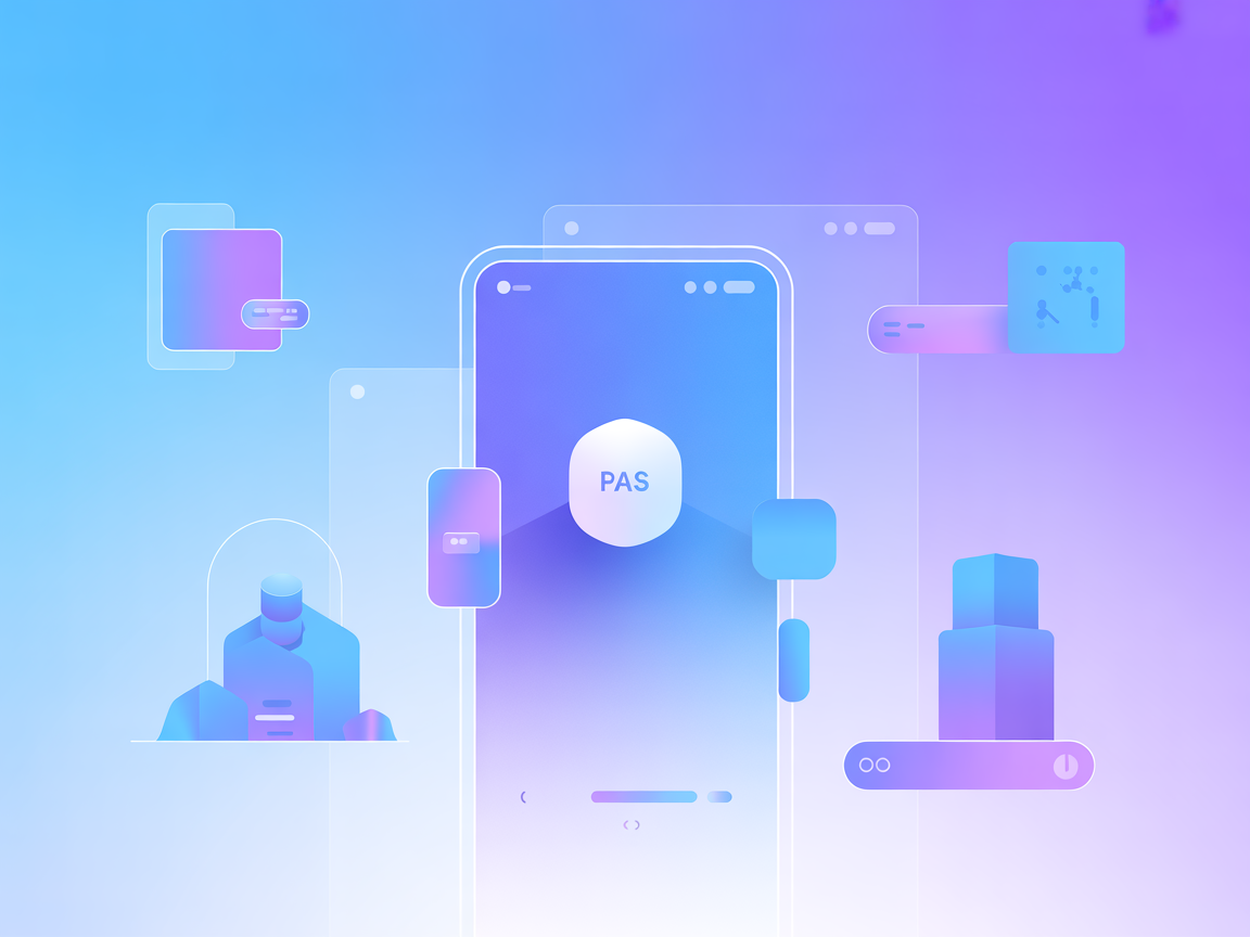 Minimalist vector image of cloud, containers, and integration icons