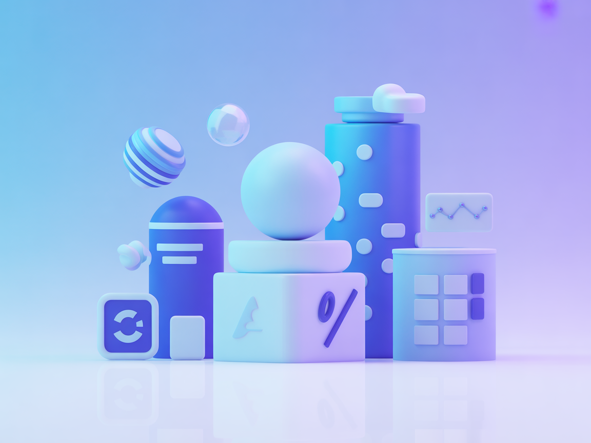 Minimalist SaaS illustration for match analytics