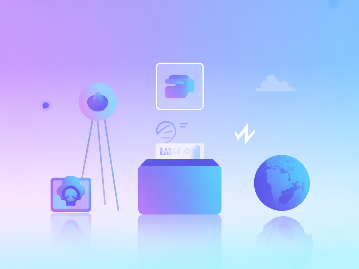 Minimalist vector illustration showing easy API and AI integration setup