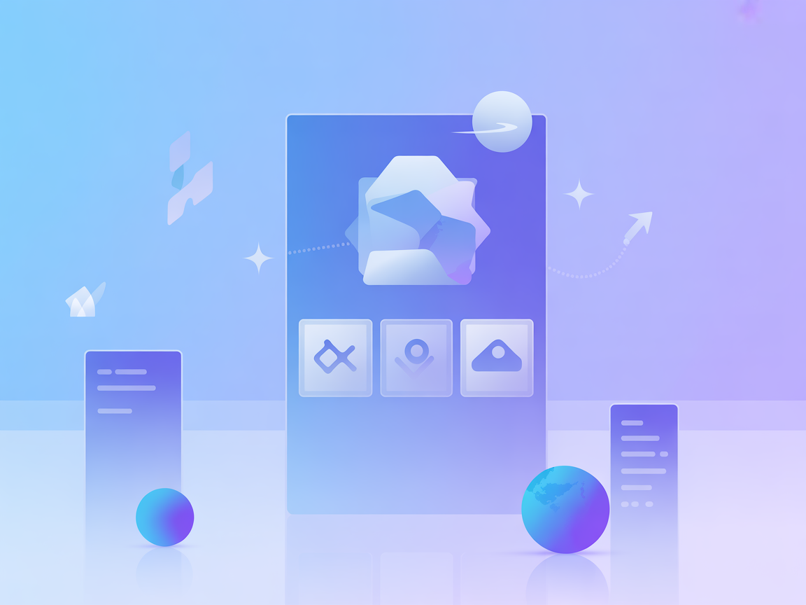SaaS dashboard for ad spend optimization illustration