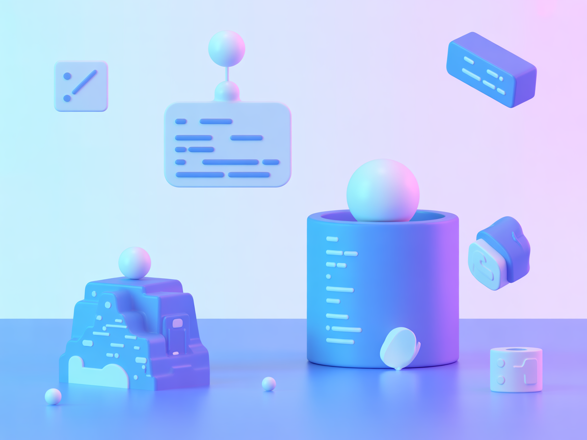 Minimalist illustration representing YugabyteDB integration with MCP and AI agents