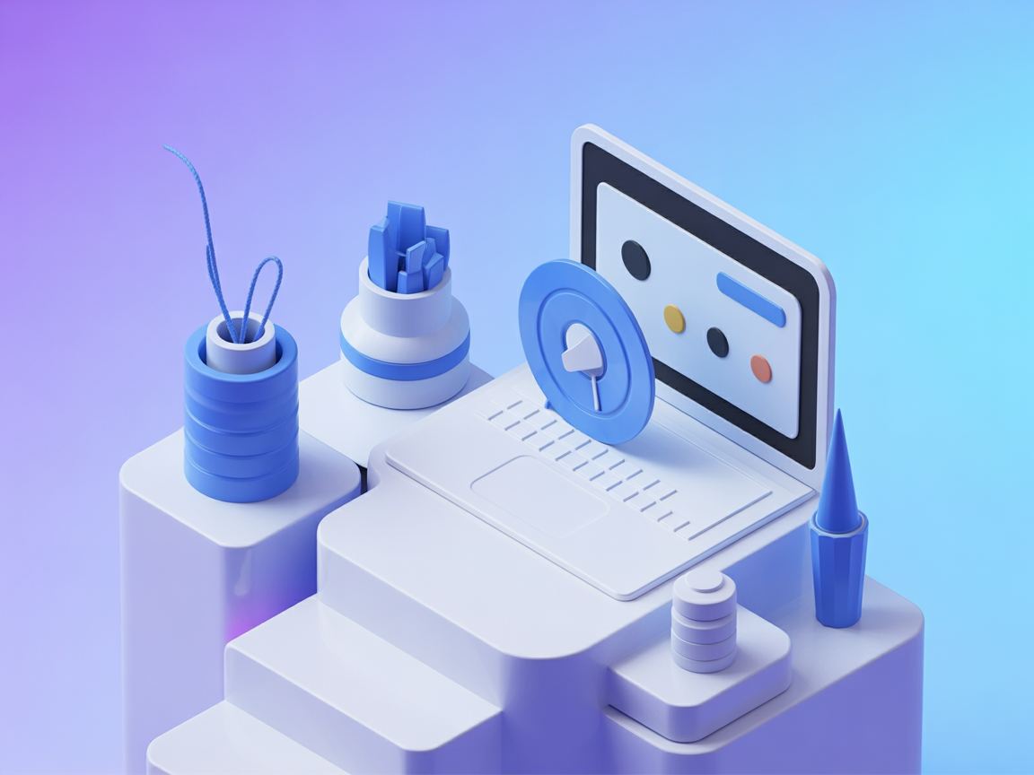 Minimalist vector illustration representing MCP Installer AI integration