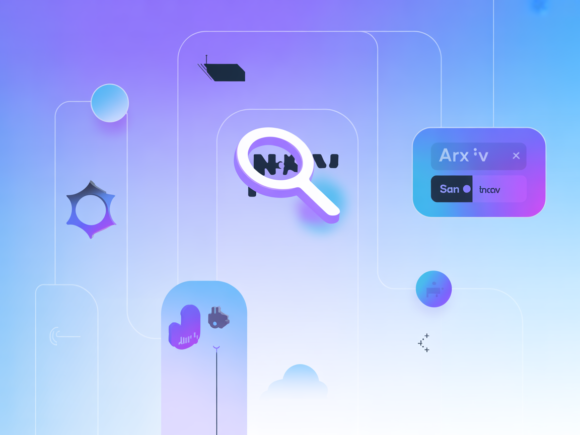 Minimalist SaaS vector for arXiv search and research paper server