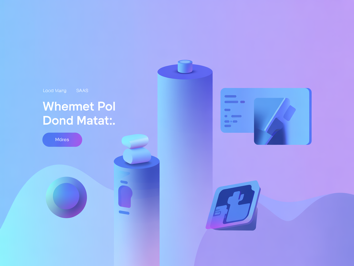 Minimalist vector showing automated project generation