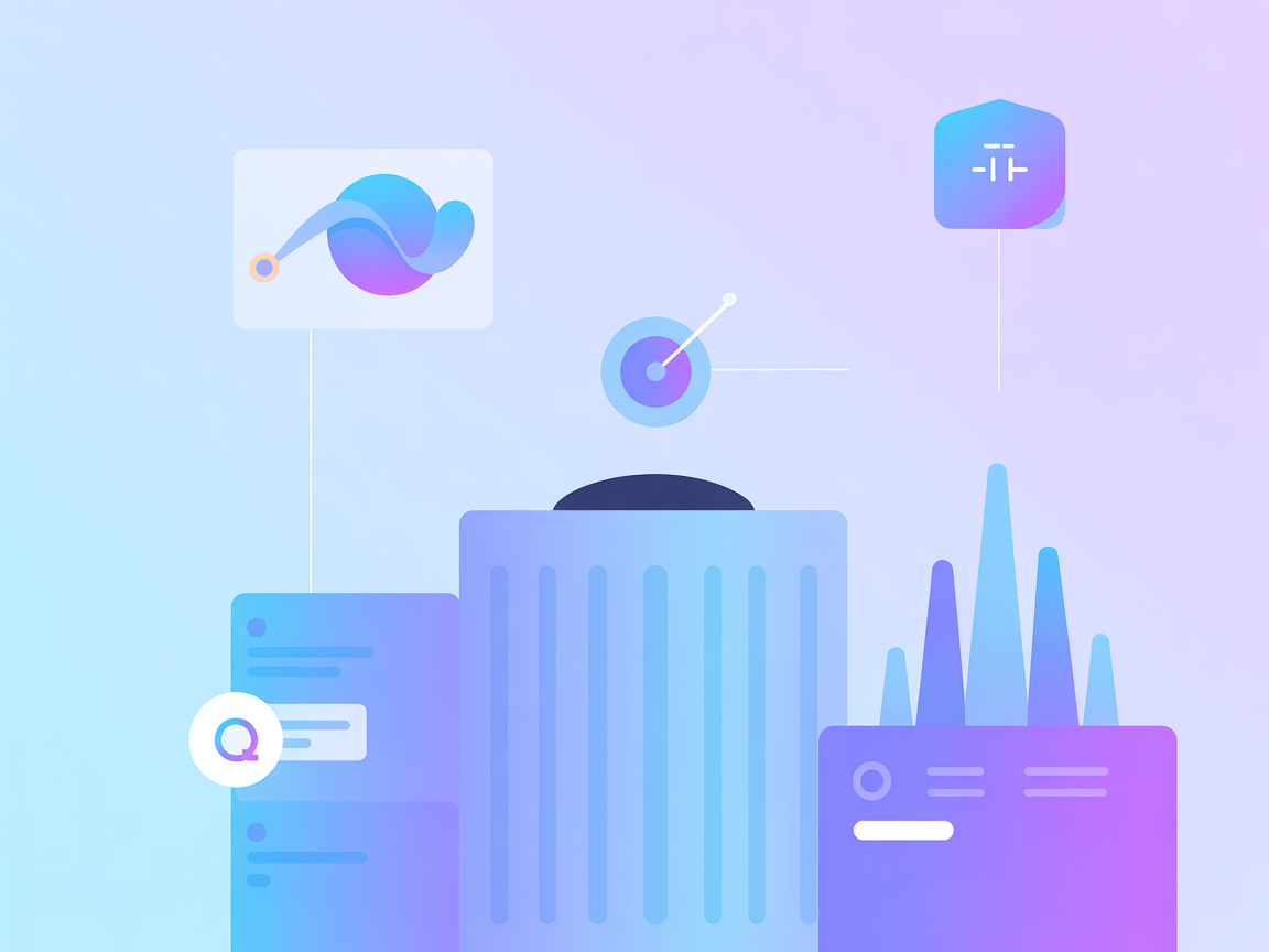 Minimalist vector illustration for JMeter MCP Server integration