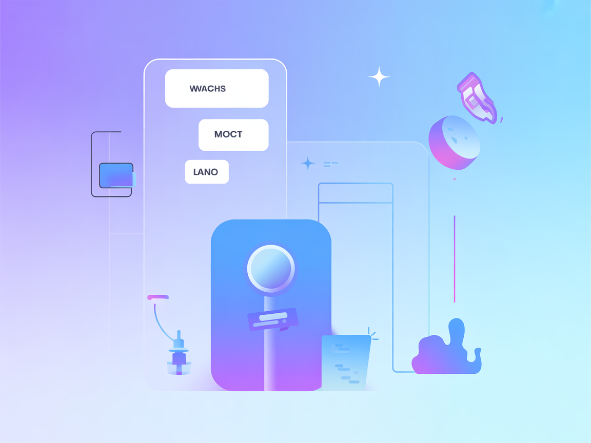 Minimalist vector illustration representing Lightdash MCP Server AI integration
