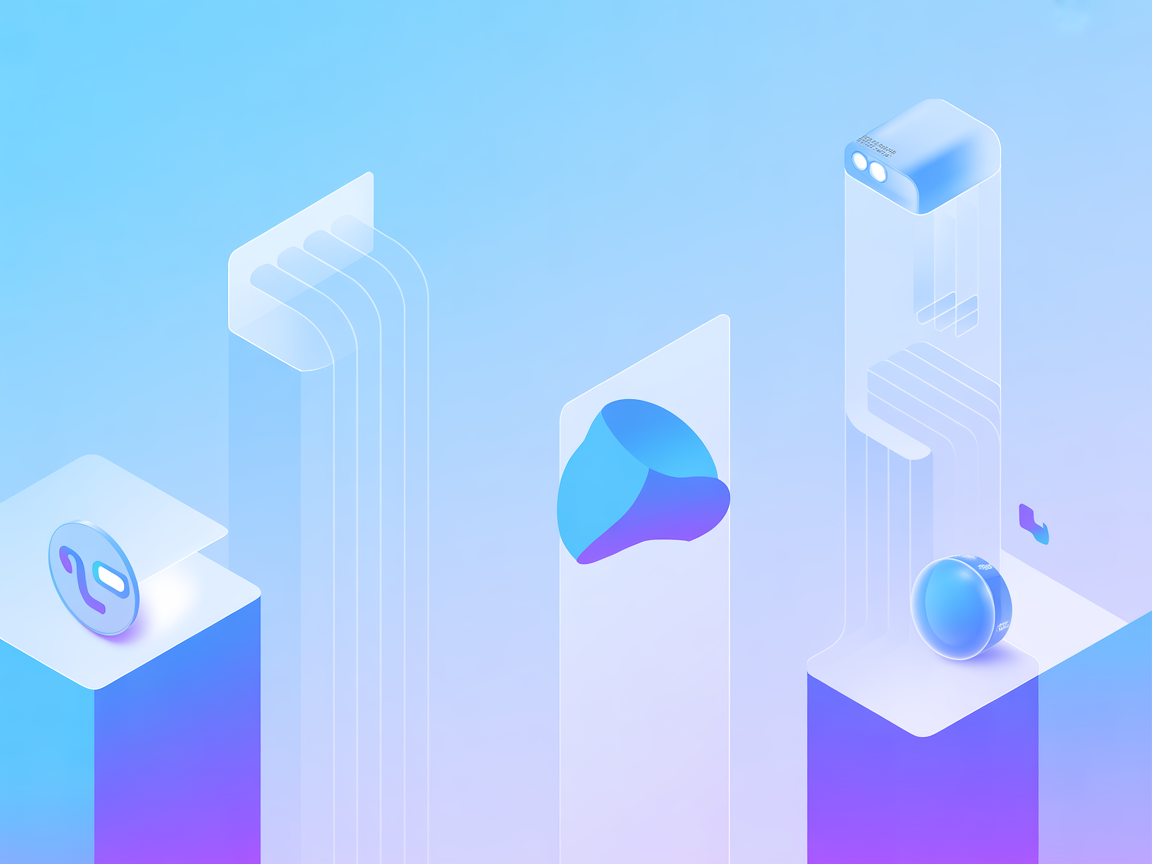 Minimalist vector image representing a secure AI code sandbox environment
