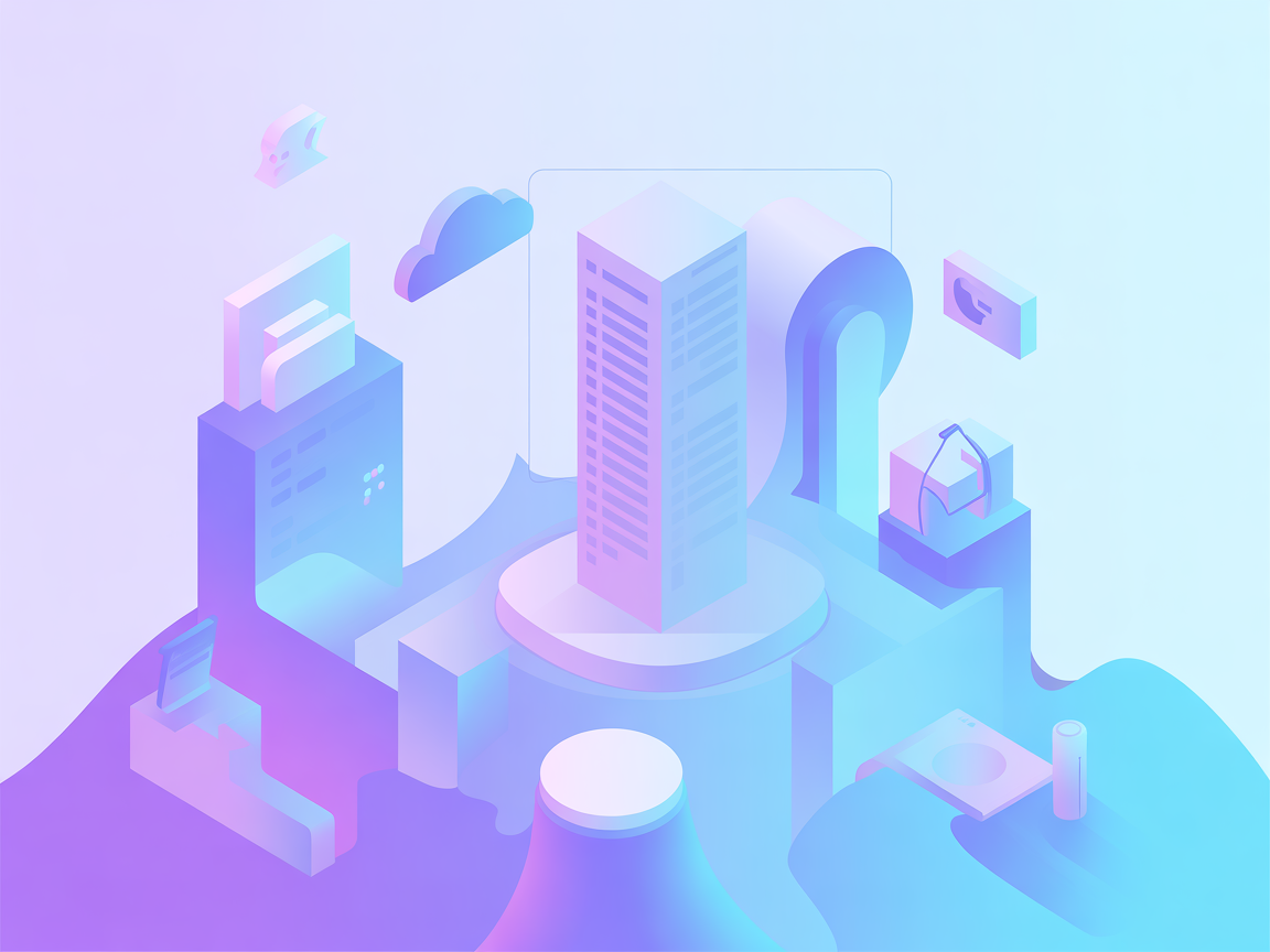 Vector art representing automated MCP Server discovery