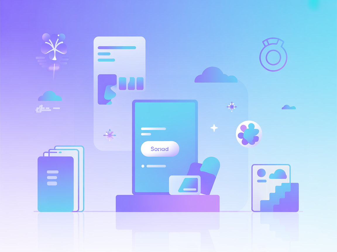 Minimalist vector image representing Datadog server integration