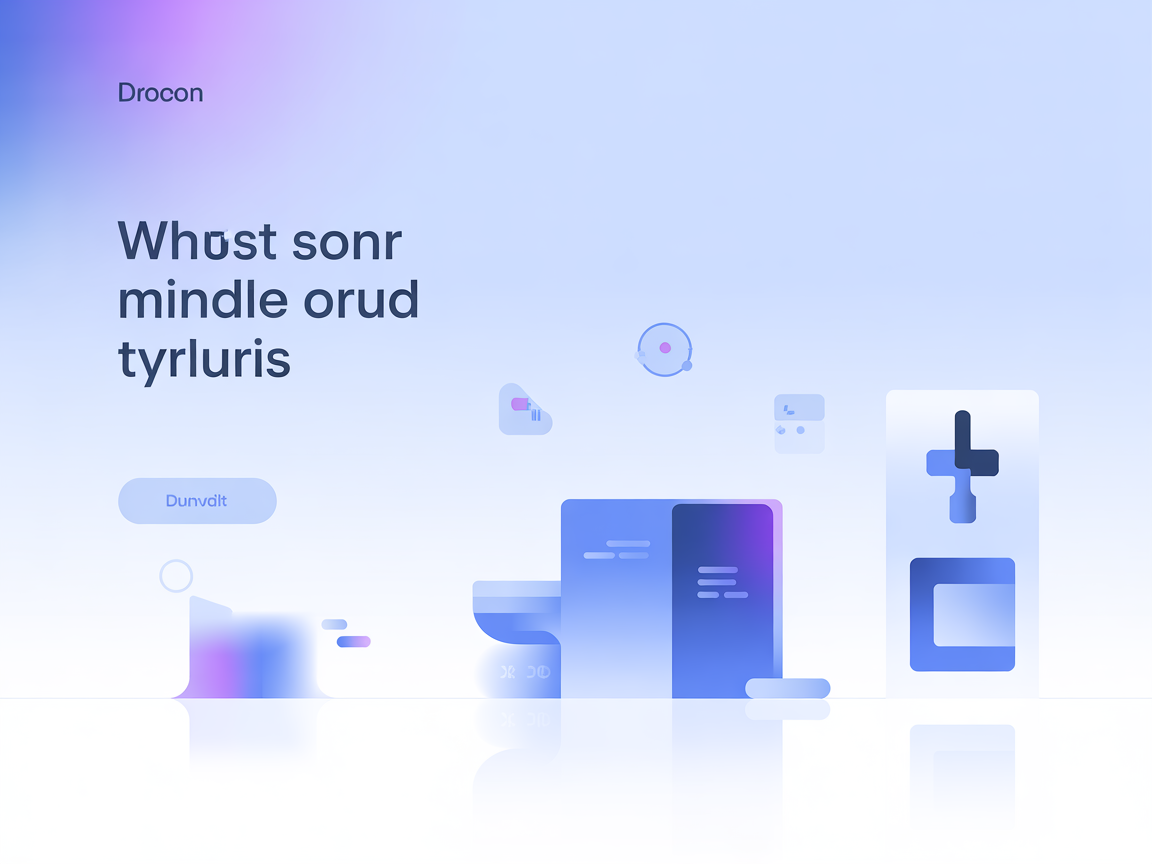 Minimalist configuration and setup illustration