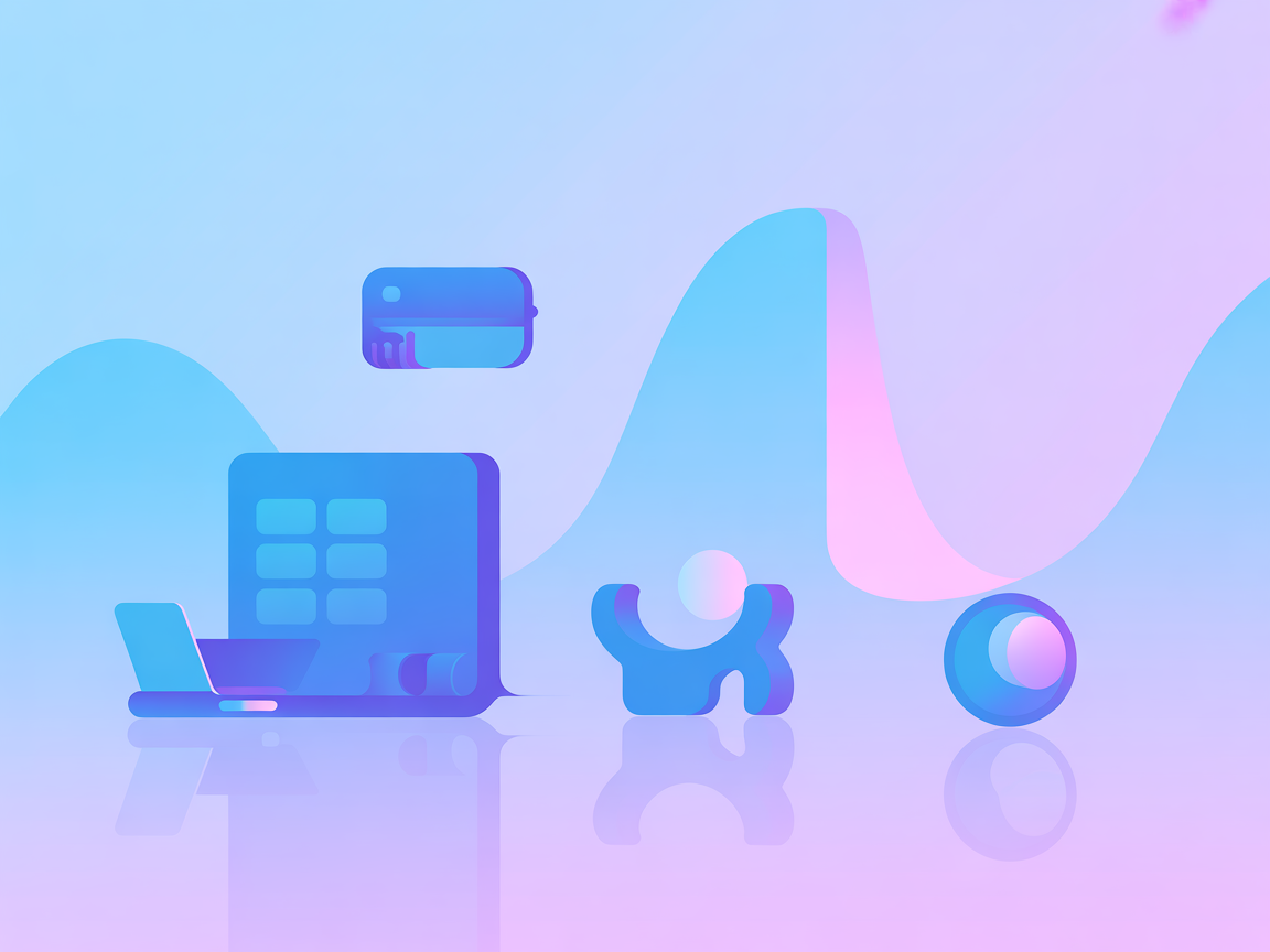 Minimalist vector showing AI integration with coding tools and pattern flows