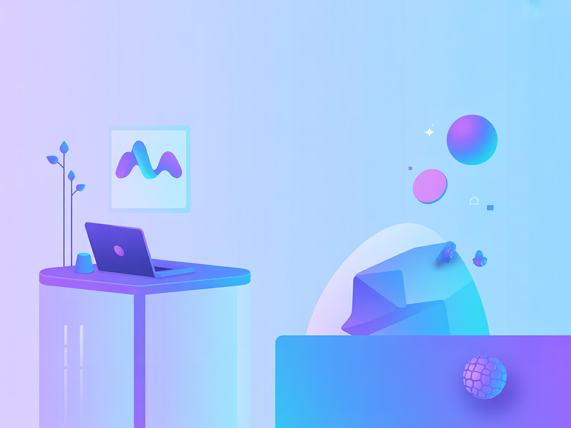 Minimalist SaaS vector style illustration showing analytics integration