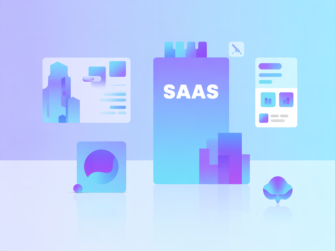 Minimalist vector SaaS concept for SMTP email server integration