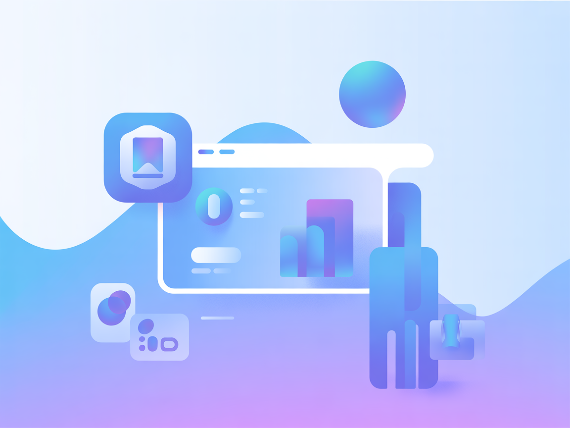 Minimalist AWS Athena MCP integration illustration