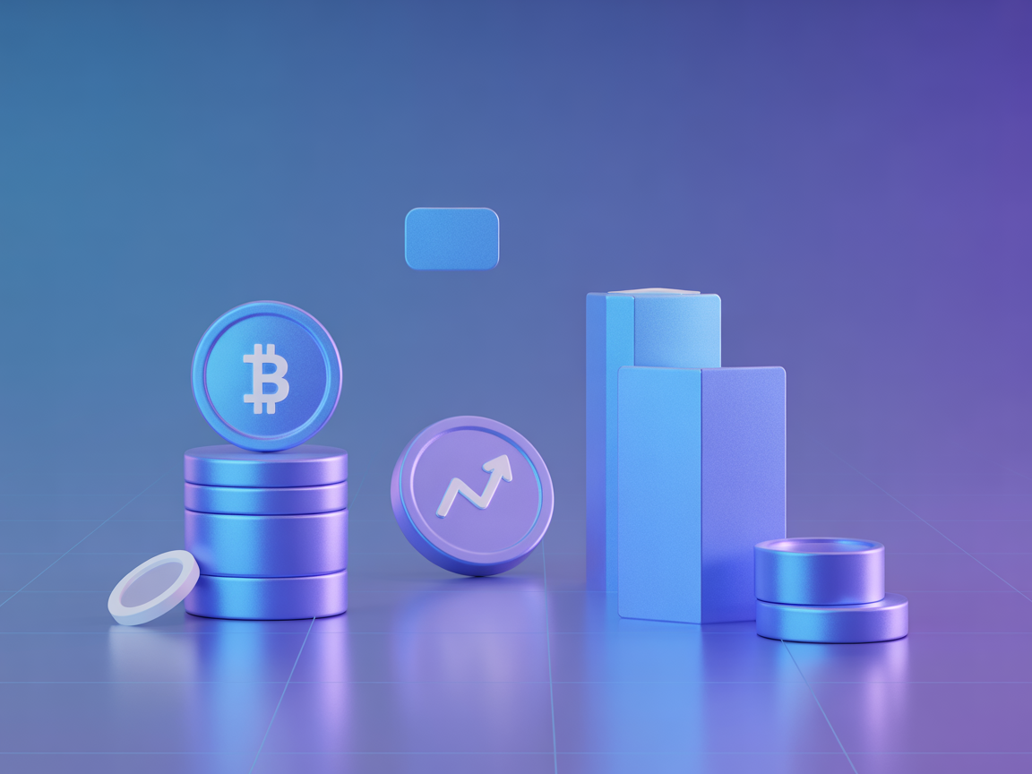 Social media tracking for cryptocurrency illustration