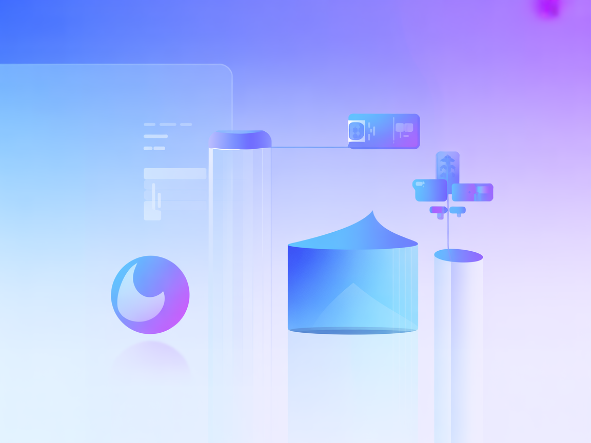 Minimalist icons showing search and analysis for shaders