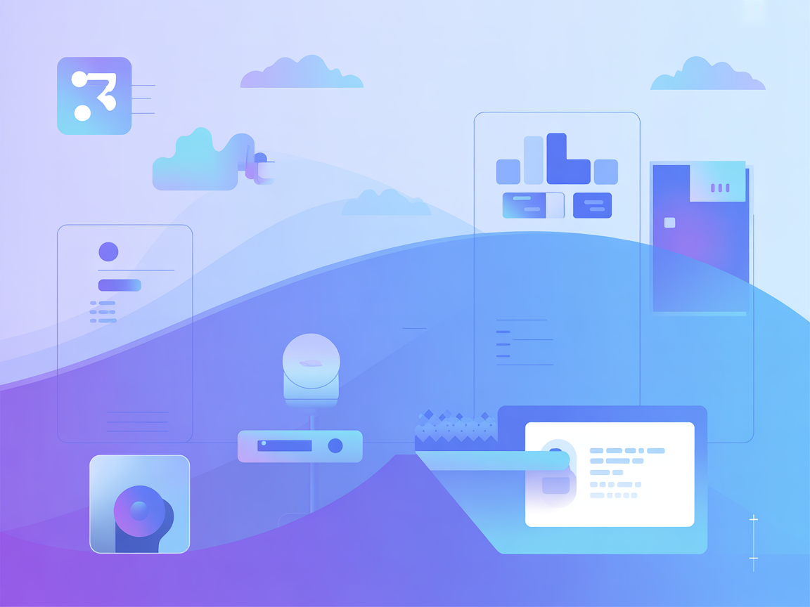Minimalist Salesforce MCP integration illustration