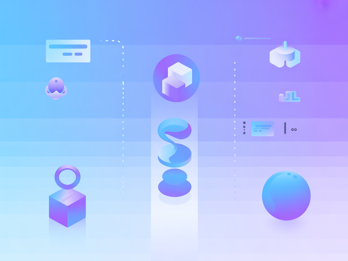Minimalist vector image showing Python connecting to SQL Server