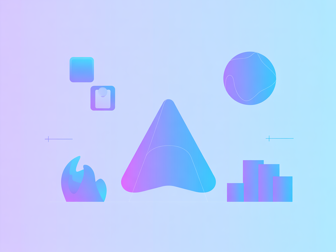 Minimalist SaaS image for workspace and security management