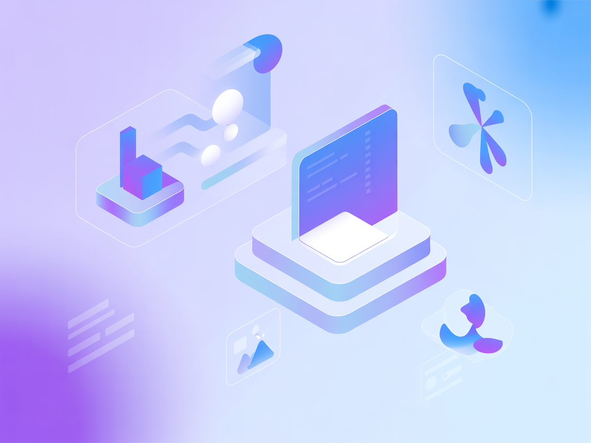 Minimalist illustration representing AI and OneNote integration