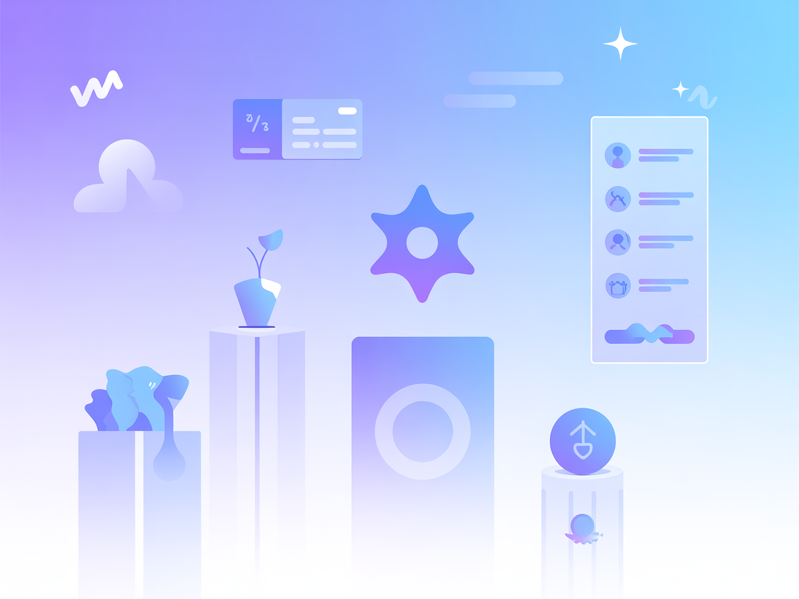 Vector image representing centralized data insights