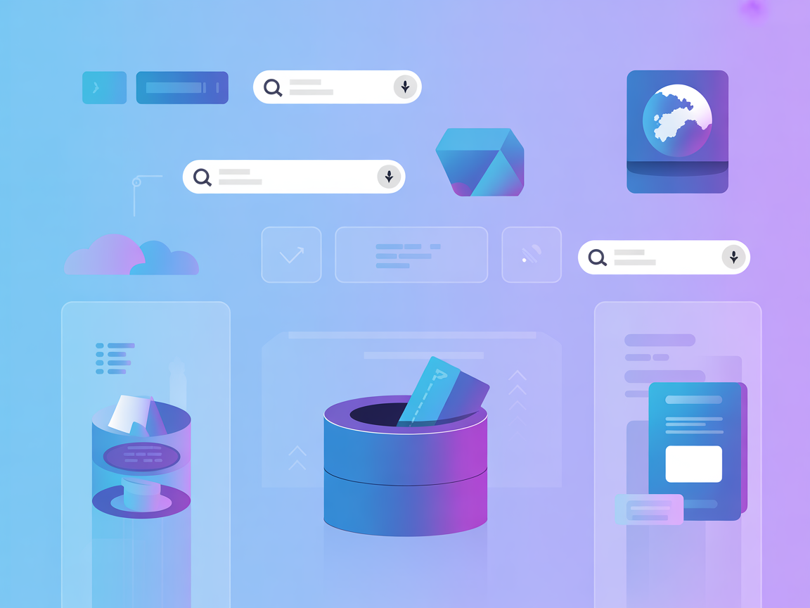 Minimalist illustration of command line, configuration files, and SaaS integration