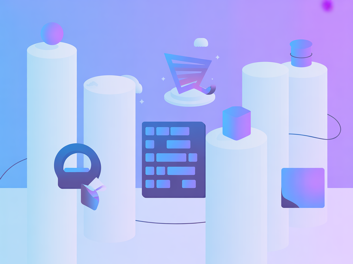 Vector illustration of Teams integration with backend systems
