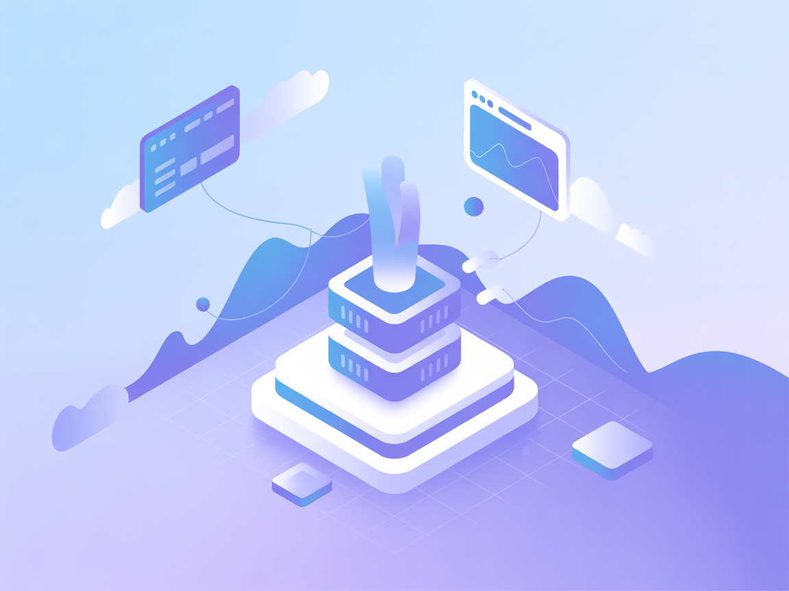 Minimalist illustration of notebook management automation